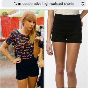 COOPERATIVE HIGH WAISTED SHORTS!!
